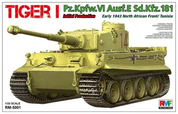 Ryefield-модель 1/35 5001 Pz.Kpfw.VI Ausf.E Sd.Kfz.181 Tiger I начального производства