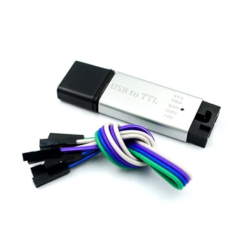 Алюминиевый корпус CP2102 USB 2,0 К TTL UART Модуль 6Pin Последовательный Преобразователь STC Заменить Модуль FT232 Поддержка 5 В/3,3 В для Arduino